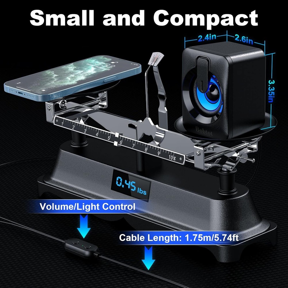 Computer Speaker Bluetooth RGB Desk Speaker for Computer and Laptop