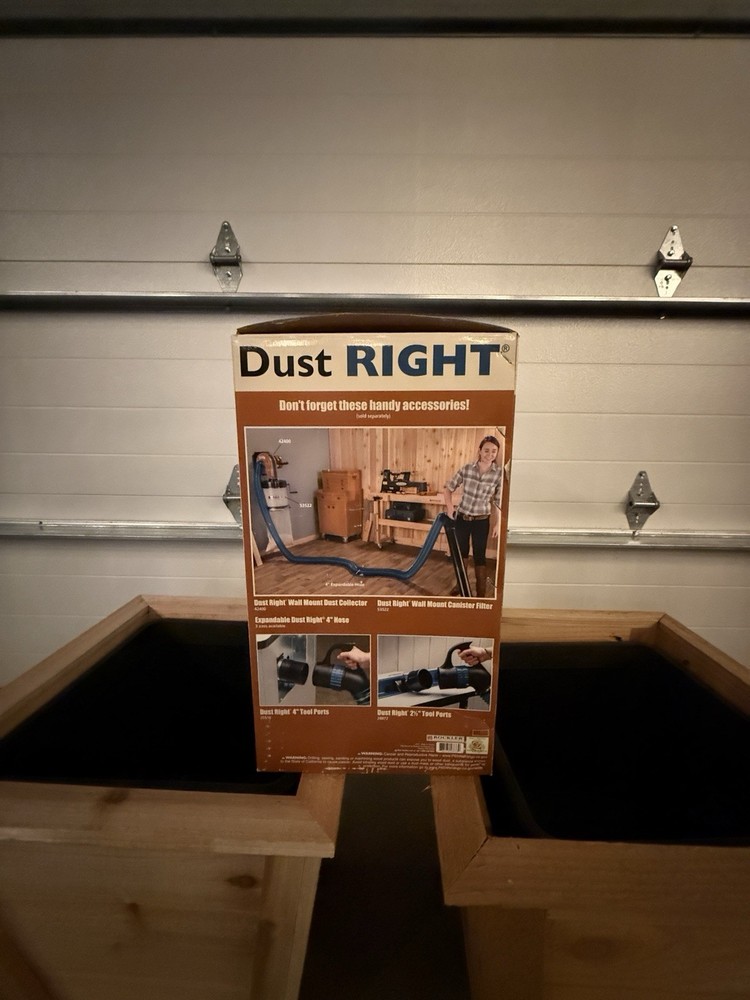 Dust Right 4” Quick Change Shop And Tool Set