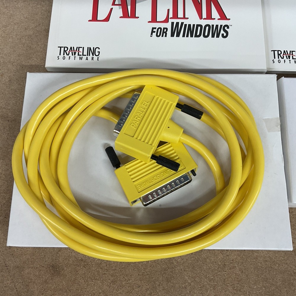 Traveling Software Laplink Version 6.0 For Windows 95 3.1 Vintage Computing