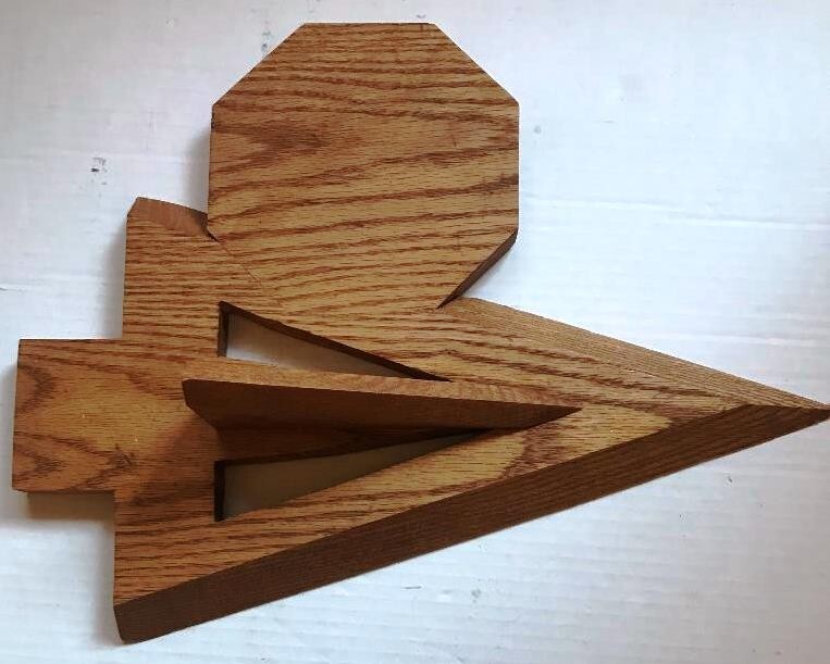 DEER ANTLER ARROWHEAD MOUNTING PLAQUE