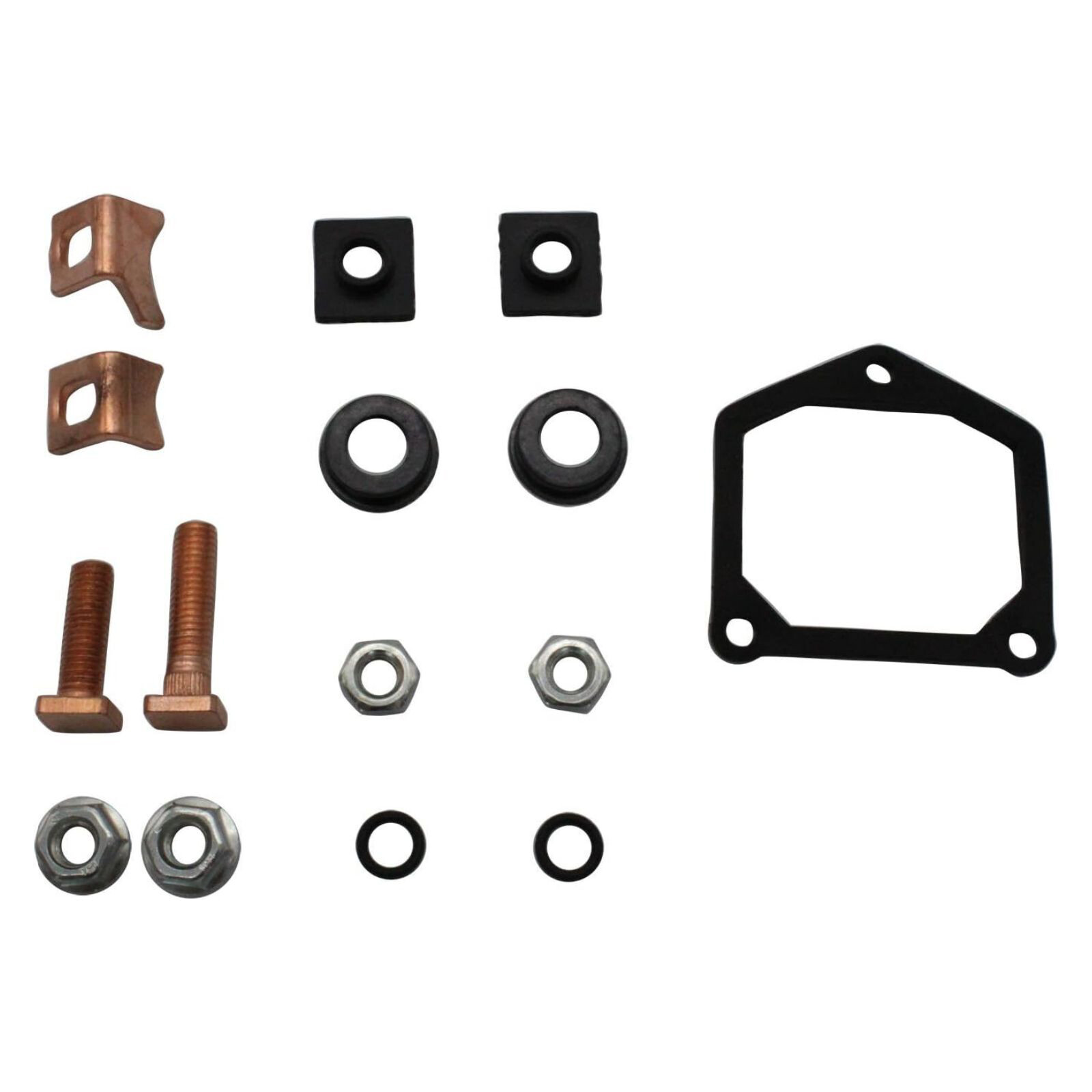 228000-6660 Starter Solenoid Repair Rebuild Kit Plunger Contacts Set For Toyota