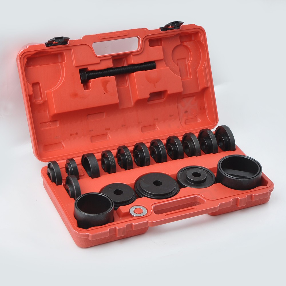 23PC Front Wheel Drive Bearing Adapter Puller Press Replacement Installer Set
