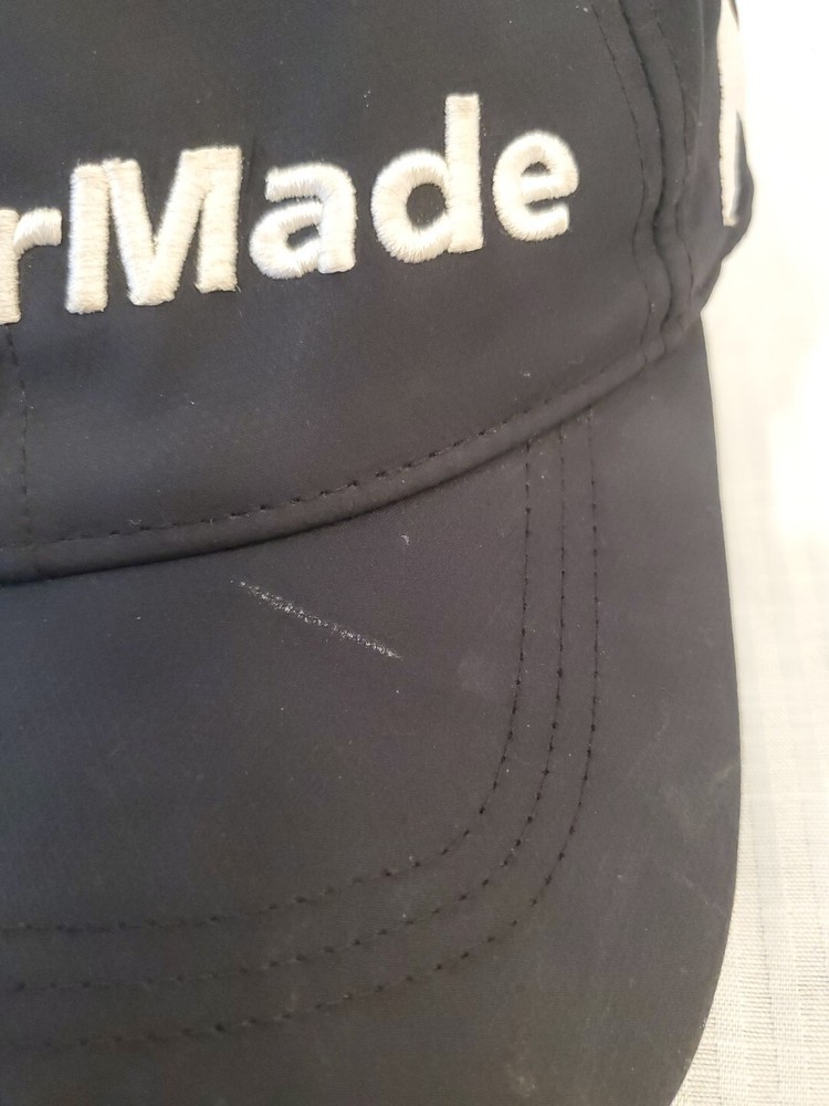 TaylorMade TP5 Black Vented Golf Hat Cap Adjustable