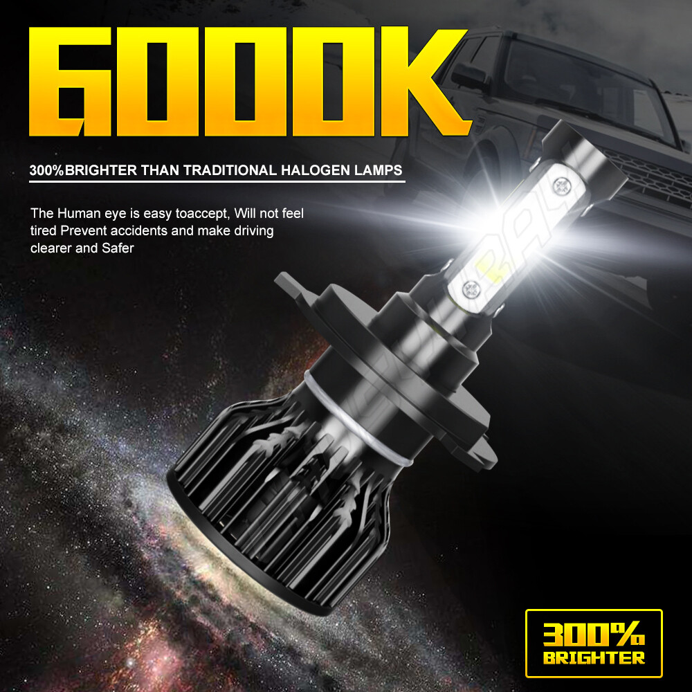 Ultra Bright LED headlight bulb for 2009 Ski-Doo Summit 500SS Everest: High/Low