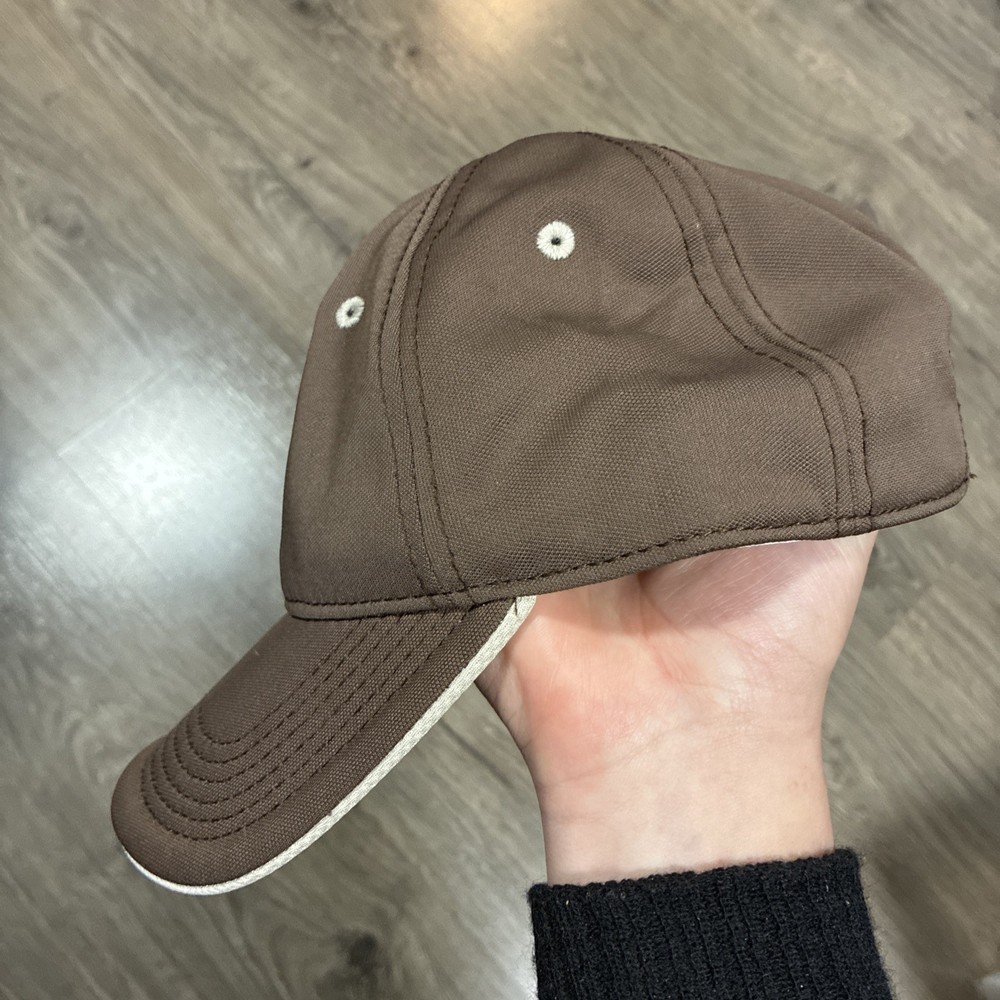 Pebble Beach Golf Hat 1919 Brown Embroidered The Game Hook & Loop Strapback