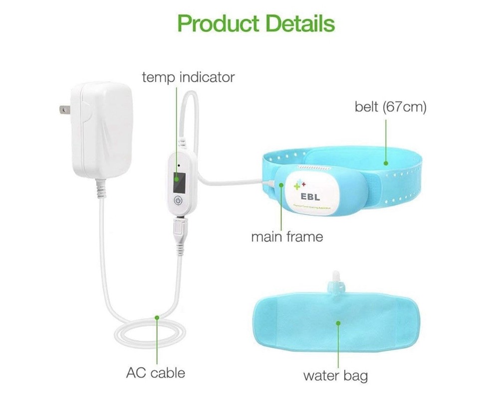 Fever Intelligent Cold Compress Device Electric Forehead Cooling Device