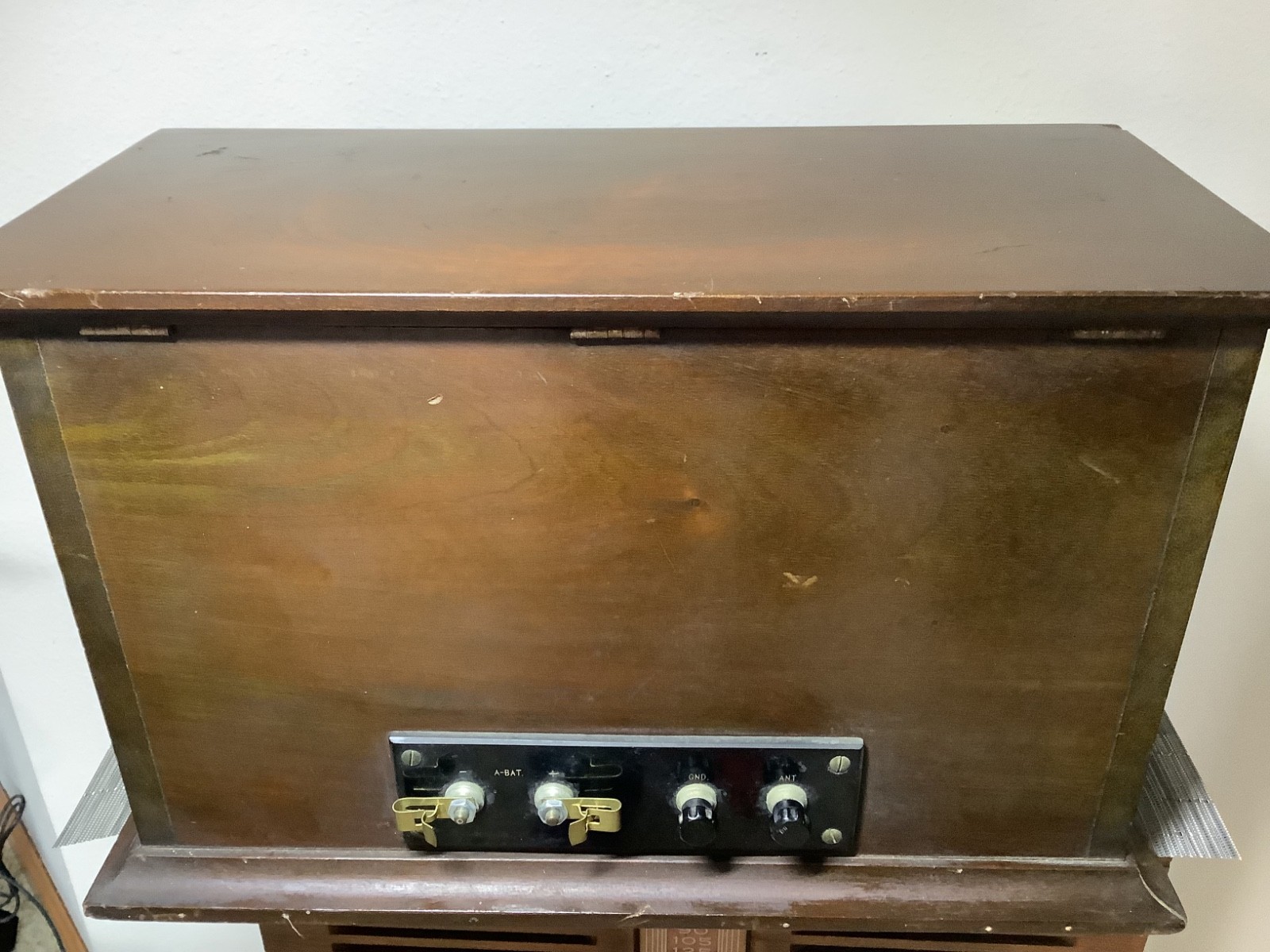 1923 Colin B. Kennedy Co. Exposed Tube Radio - St Louis & San Francisco WORKS!