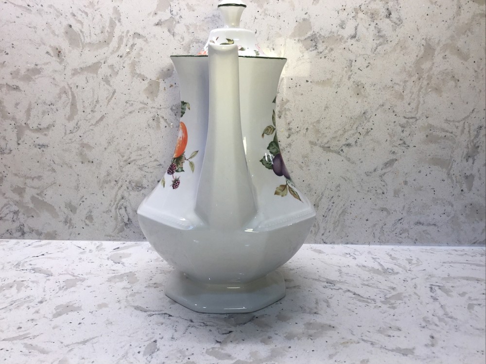 Johnson Brothers Fresh Fruit Pattern Large Size Coffee Pot