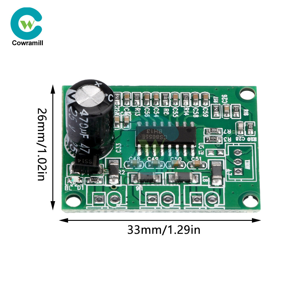 2*15W Stereo Audio Power Amplifier Board Module DIY Audio Decoder Module DC7-16V