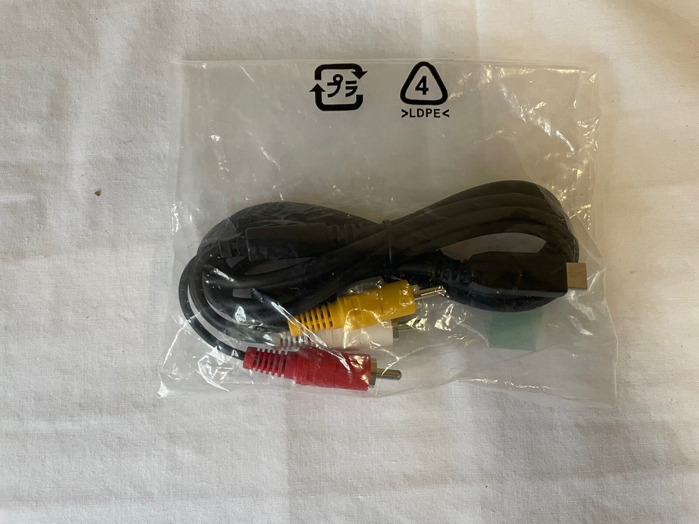 Panasonic Lumix Camera AV Cable - e638