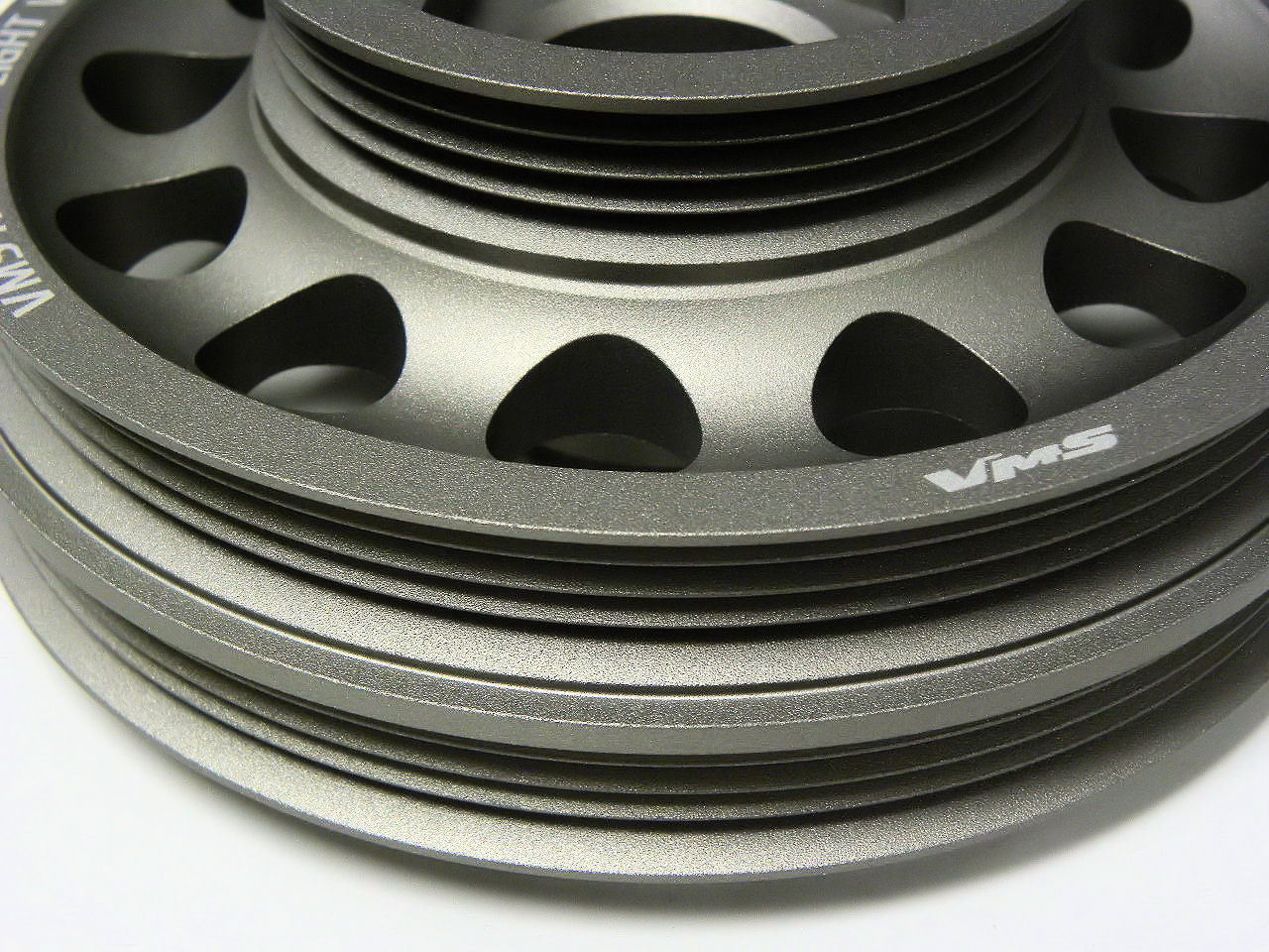 VMS Racing Light Weight Aluminum Crankshaft Pulley OEM Size 96-00 Civic SOHC D16