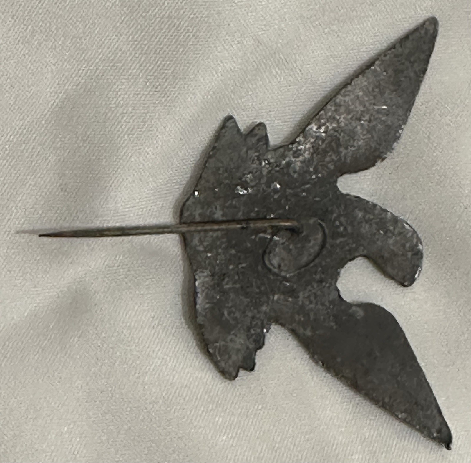 Original Period Civil War Patriotic Hat - Lapel Pin. Lead Backed & Good Quality.