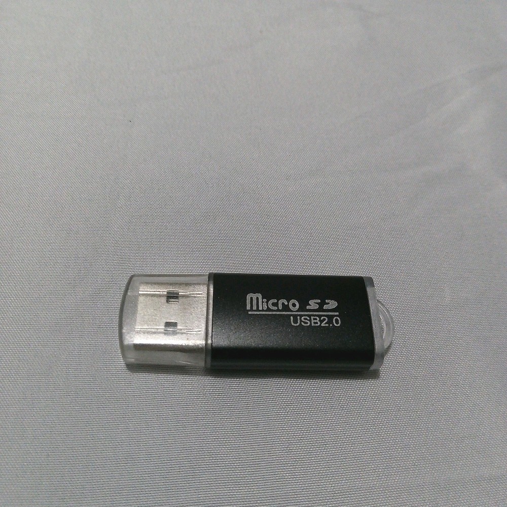 MicroSD USB Plug USB 2.0 Adapter Micro SD Card Reader Standard Drive New
