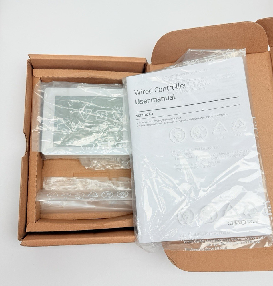 VSTAT02P-1 LENNOX TOUCH SCREEN WIRED CONTROLLER, 37P79