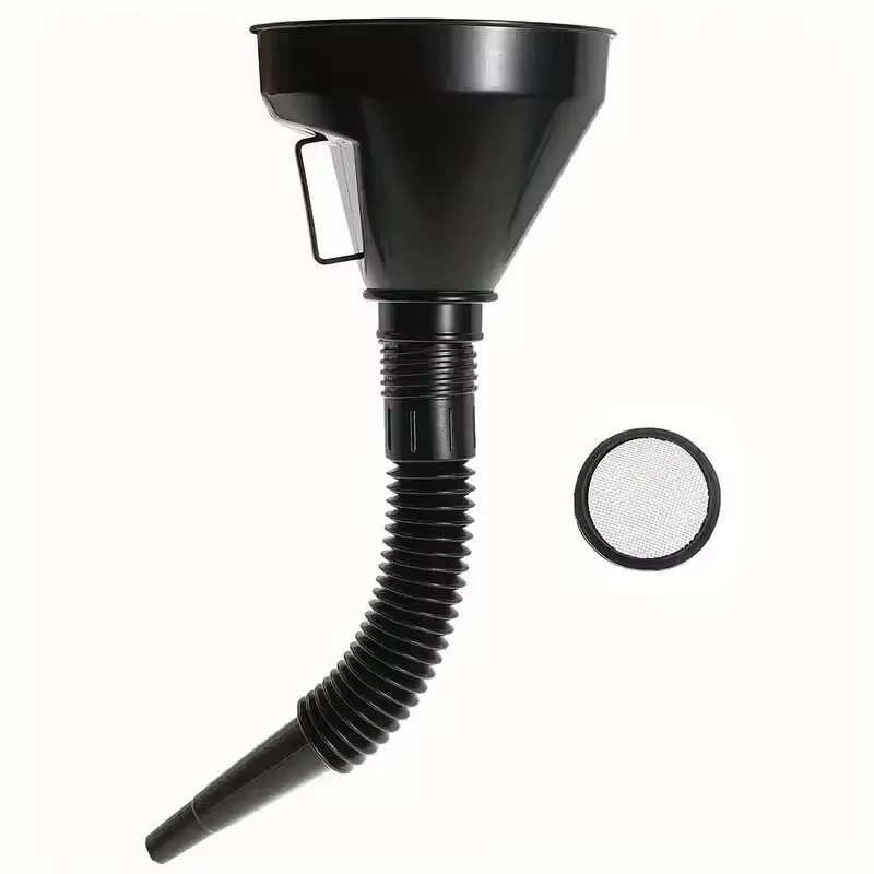 Flexible Large Funnel Oil Water Gas Fuel Spout Funnel for Car Motorcycle Boat