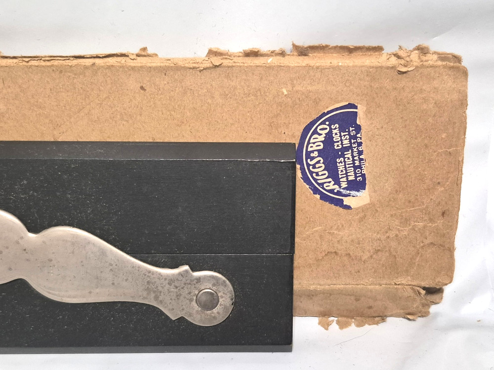 The Riggs & Bro. Phila. Adjustable Hinged Parallel Line Nautical /Drafting Tool