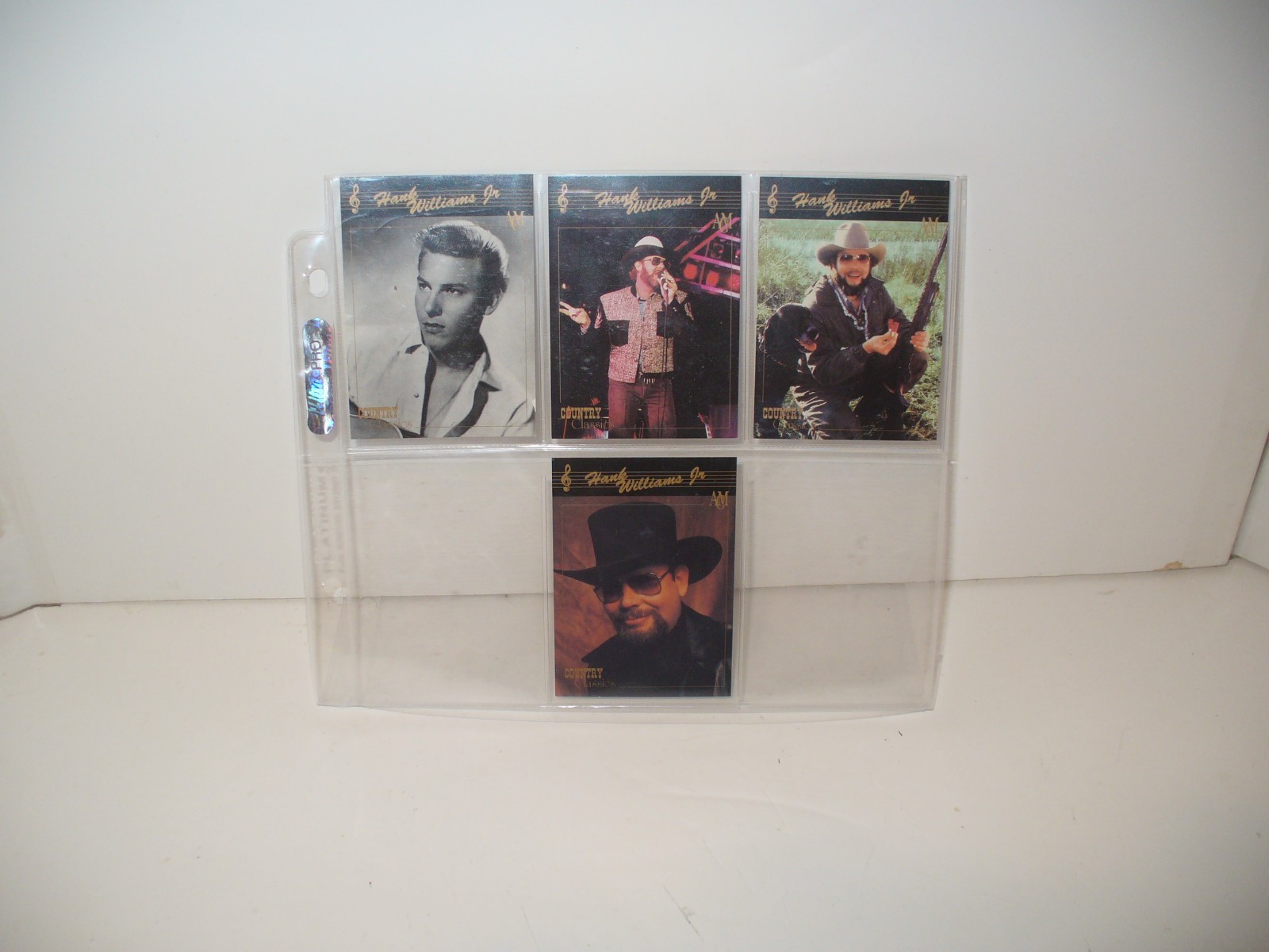 HANK WILLIAMS Jr.  "Country Classics"  Card Lot