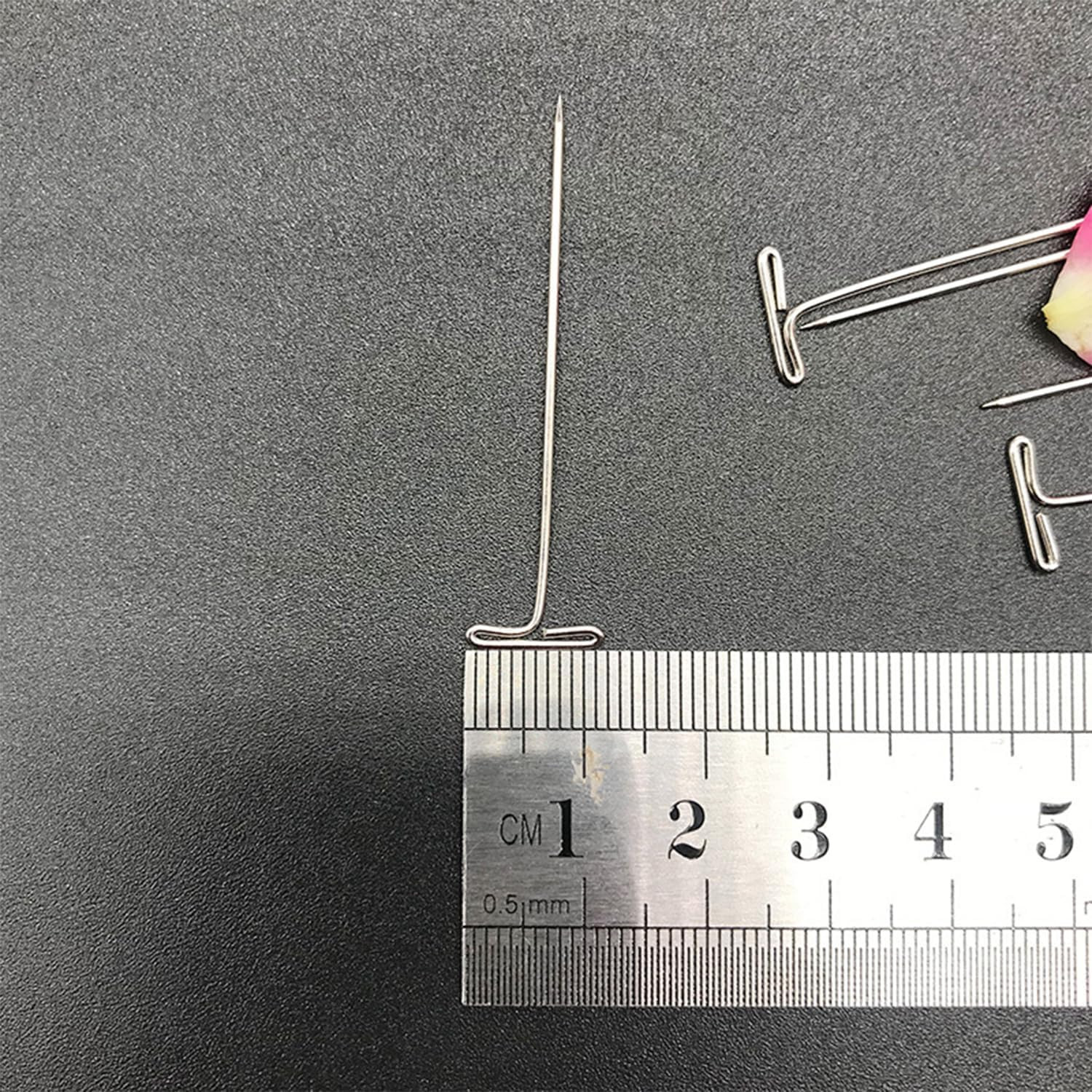 150 Pcs T Pins, Sewing Pins for Blocking Knitting, Modelling, Wig Making and Cra