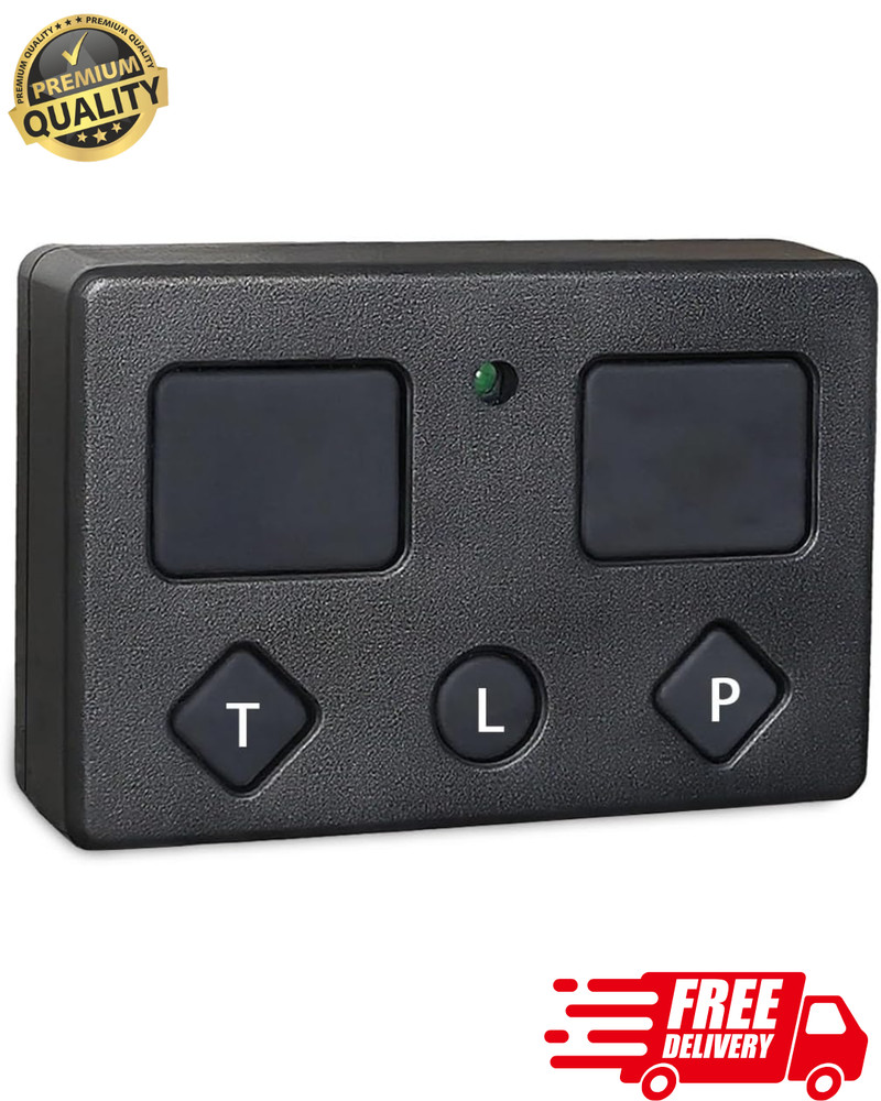 5 Button Remote Transmitter for Automatic Gate Opener Control System Replacement