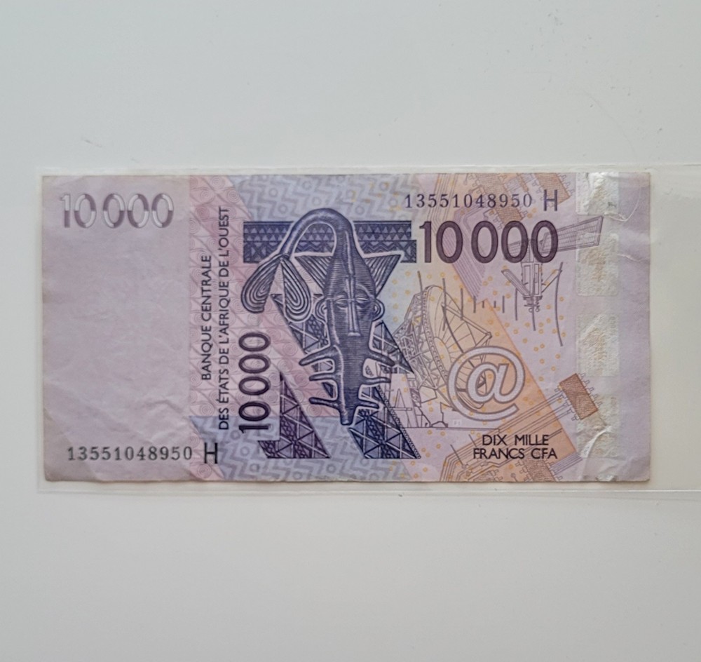 West African States 10000 FRANCS- Code H, 2003 NIGER