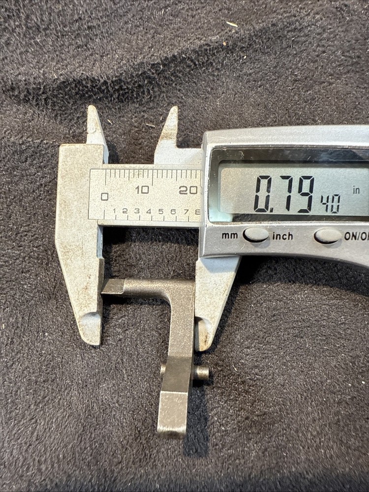 Unbranded Muzzleloader Percussion LOCK HAMMER RELEASE See Pic For Dimensions