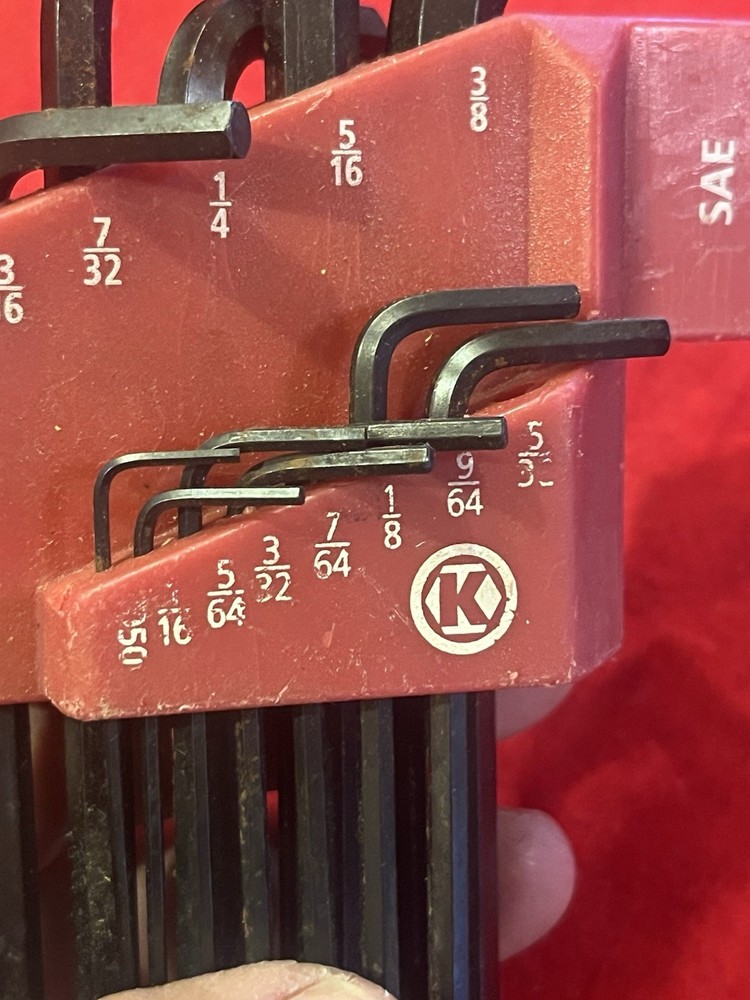 LONG-ARM SAE HEX KEY SET (t43)