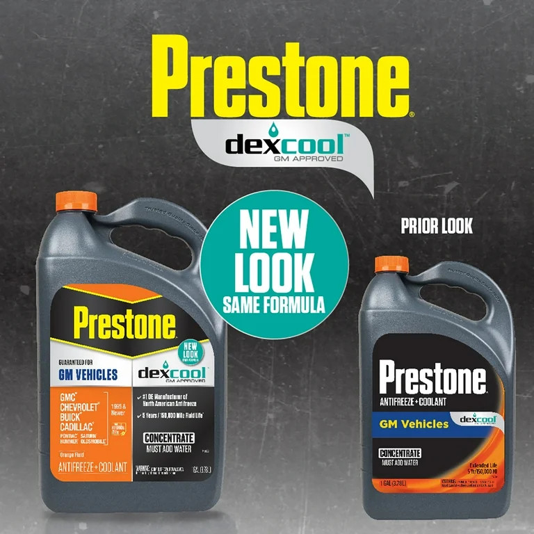 Prestone Dex-Cool Anitfreeze/Coolant Concentrate, 1gal
