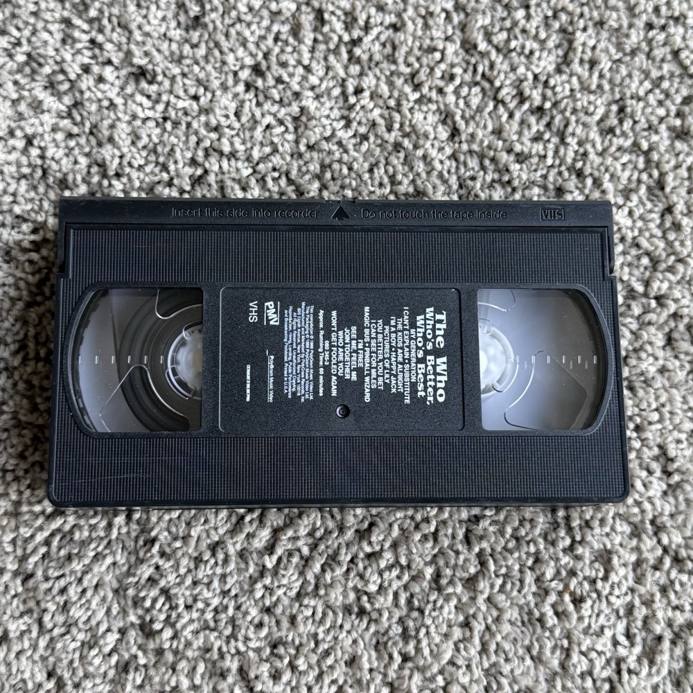 Music VHS Lot