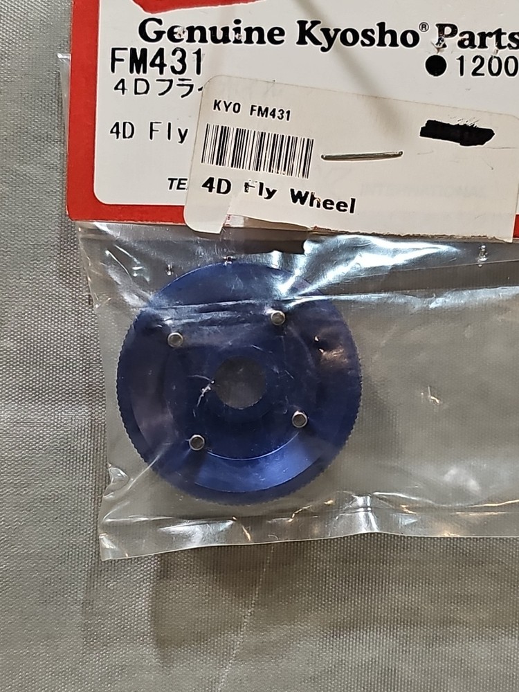 Kyosho FM431 4D FLY WHEEL. NEW SEALED!