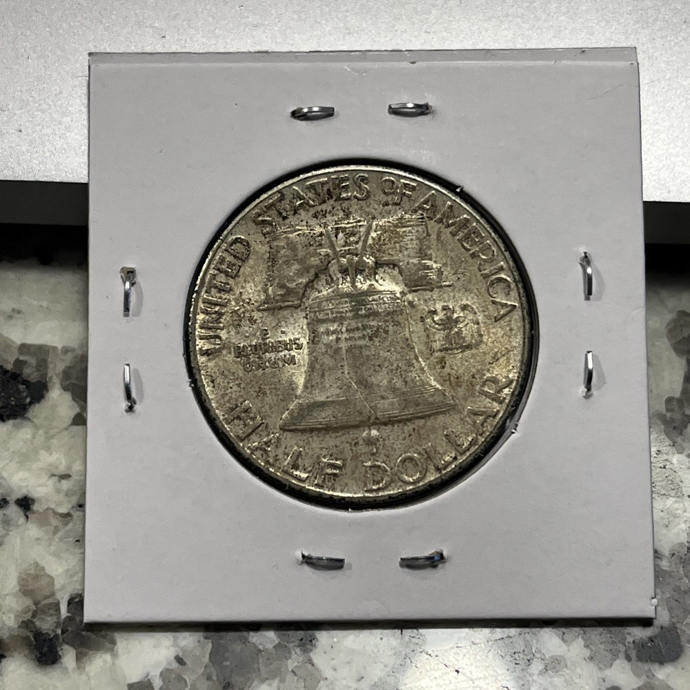 1949 S Silver Ben Franklin Half Dollar Coin