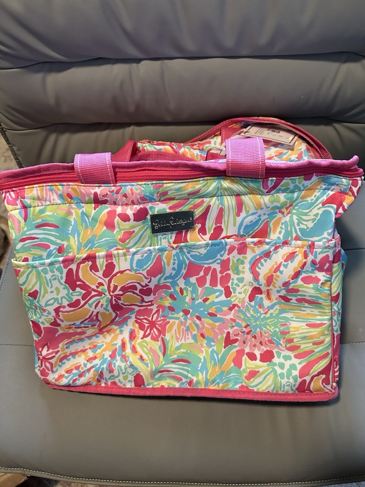 lilly pulitzer insulated cooler bag