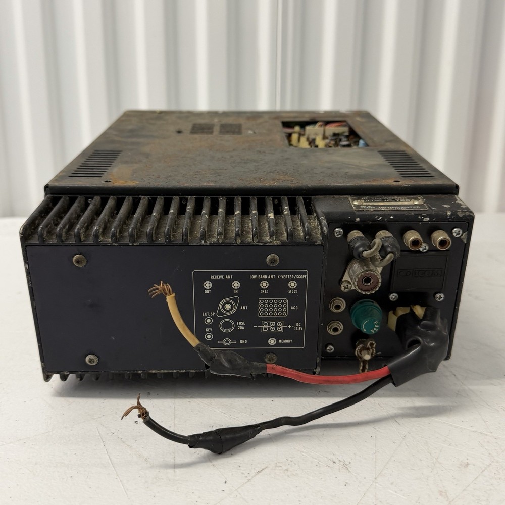 Icom IC-720A HF All Band Transceiver Ham Radio General Coverage Receiver