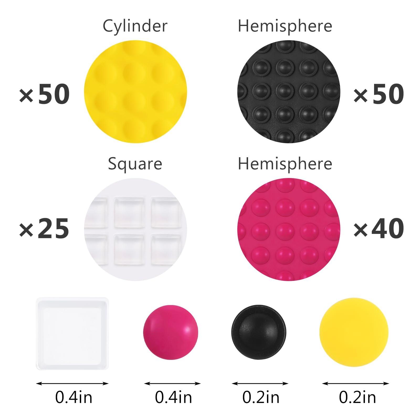 Bump Dots for Visually Impaired,160pcs Combo Pack (4 Colors) Braille Stickers...