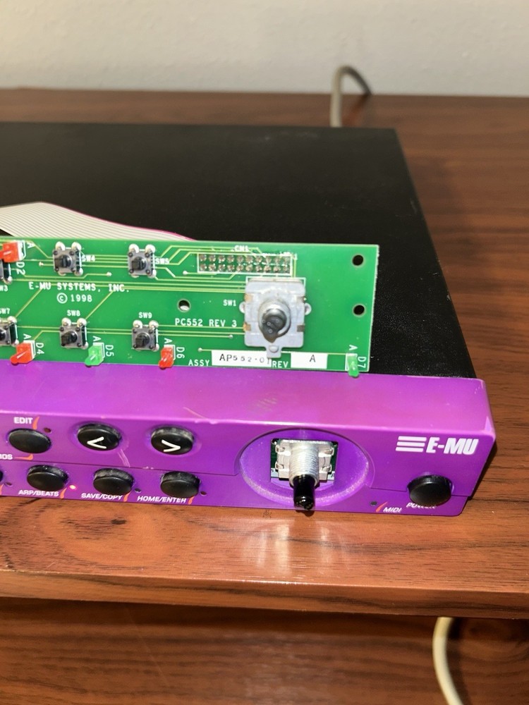 EMU Systems MoPhatt 64 Voice Dance Synth With Phatt ROM New Encoder