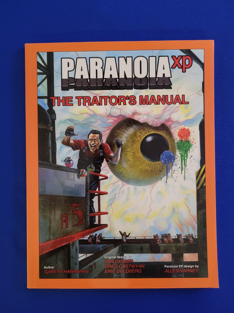 Paranoia The Traitor's Manual - Mongoose