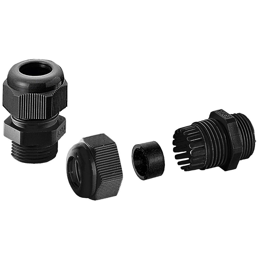 BOPLA 12002402 cable gland M25 polyamide black 1pc
