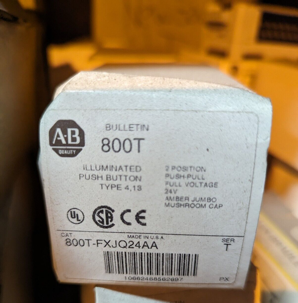 ALLEN BRADLEY 800T-FXJQ24AA *NIB PUSH BUTTON