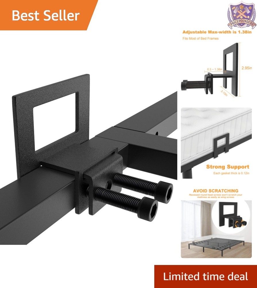 Durable Adjustable Mattress Gaskets – 6-Pack Solution for Sliding Mattresses