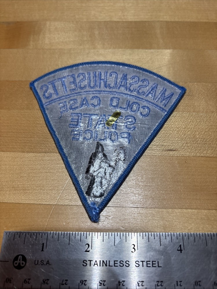 Massachusetts State Police Cold Case Patch