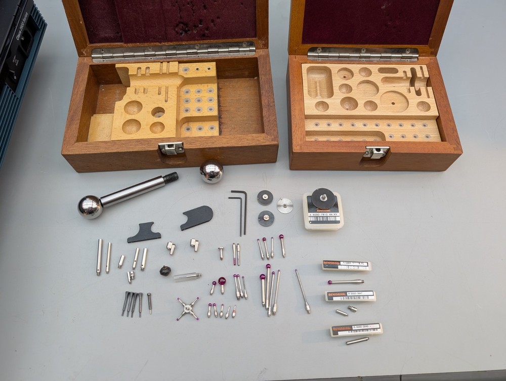 Genuine Renishaw CMM Touch Probe Disk Styli Ruby Tip Mixed Lot Datum Reference