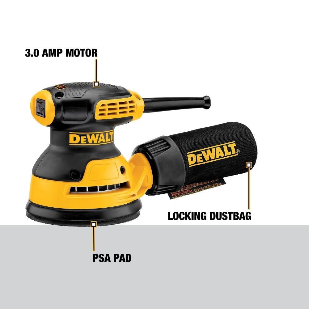 DEWALT 5-In Random Orbit PSA Sander