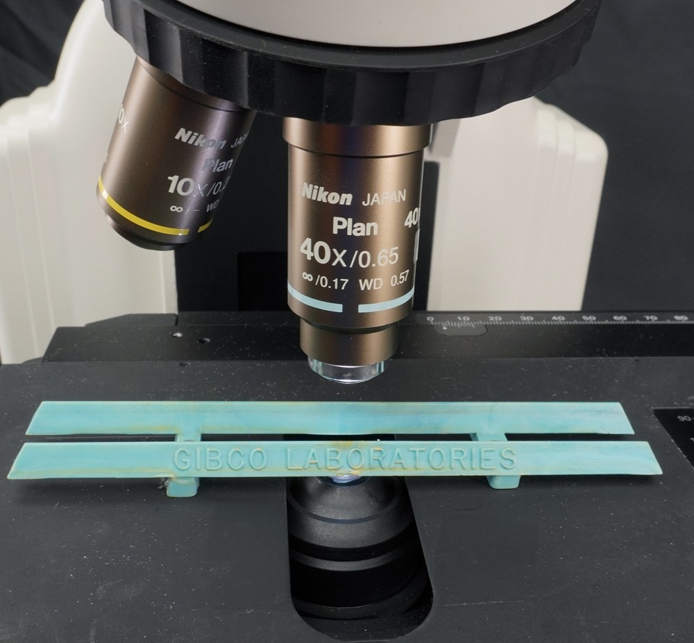 Nikon Eclipse E400 Microscope Ergo Binocular 10x Eye Plan 10/40x Objective Lot B