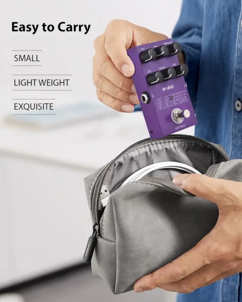 M-Vave Elemental Guitar Delay Effects Pedal / 9 Delay Effects