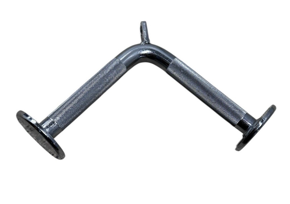 Tricep Press Down Cable Machine Attachment V-Shaped Bar LAT Pull Down New