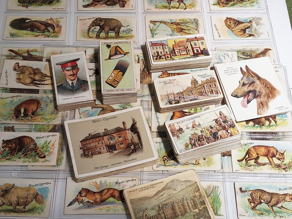 WD & HO Wills: Cigarette cards complete sets - pick from drop down list