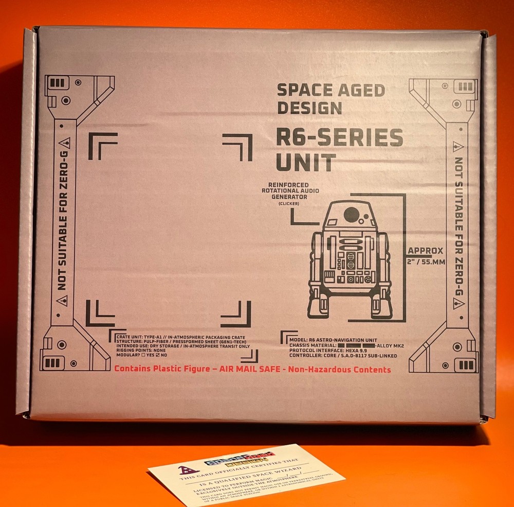 Cardback Editions | Space Wizards R6 Astro Units #1 Complete Set