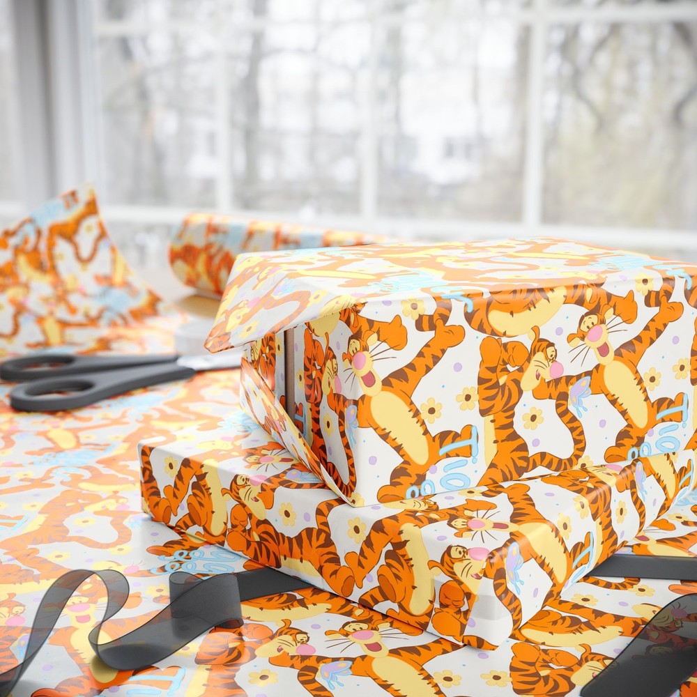 Tigger Gift Wrapping Papers 1pc Roll
