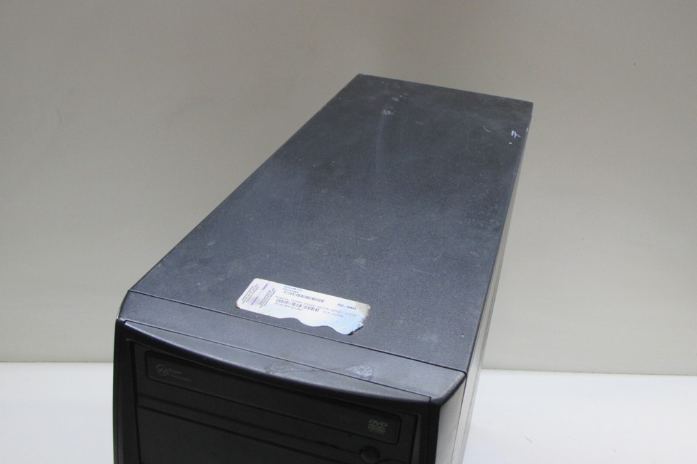 Retro Black Sleeper ATX Computer Case Case w/ 450W PSU