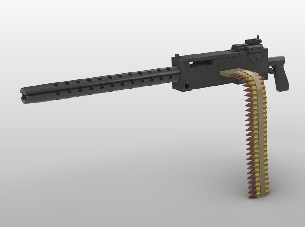 1/10 Scale Battleground M1919A4 30 Caliber Machine Gun