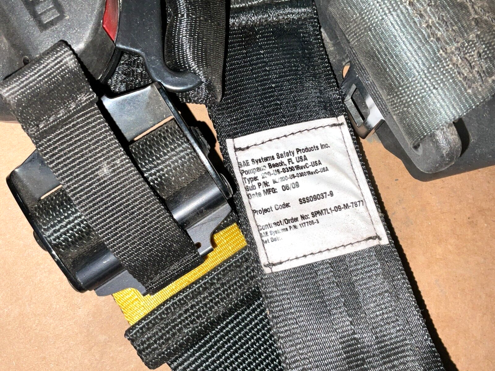 SCHROTH MRAP SAFETY BELT 117705-3